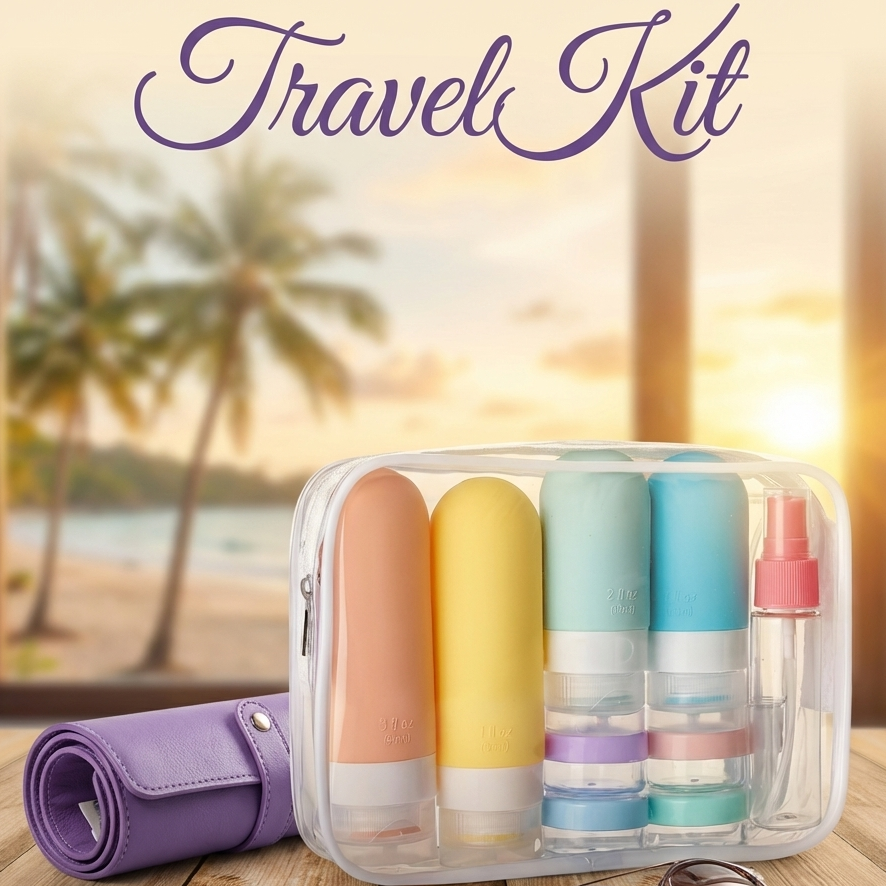 Trousse de voyage pour huiles essentielles en coton bio Trousse de voyage pour huiles essentielles en coton bio